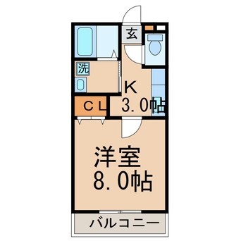 間取図 リッチモンドリバーサイド