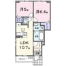 ＳＥＲＡＶＥＥ　林 2LDKの間取り