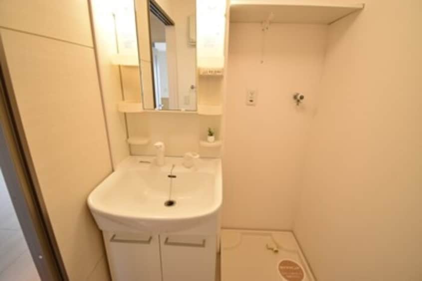 洗髪洗面化粧台・室内洗濯機置場 サンパティーク A棟