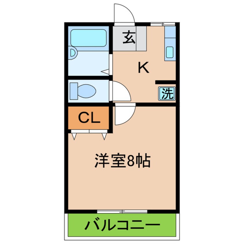 間取図 リッチモンド木太町