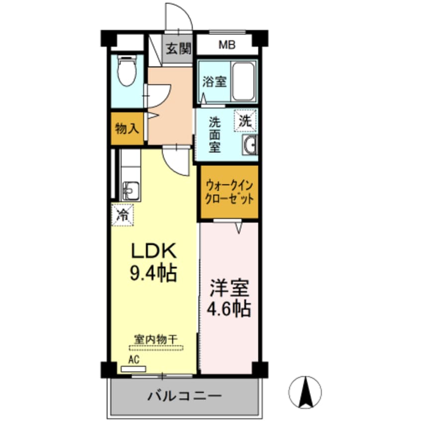 間取図 フォレスト林町