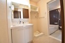 洗髪洗面化粧台・室内洗濯機置場 ルピナス A棟