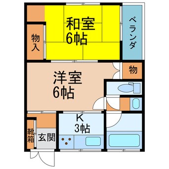 間取図 三好ビル