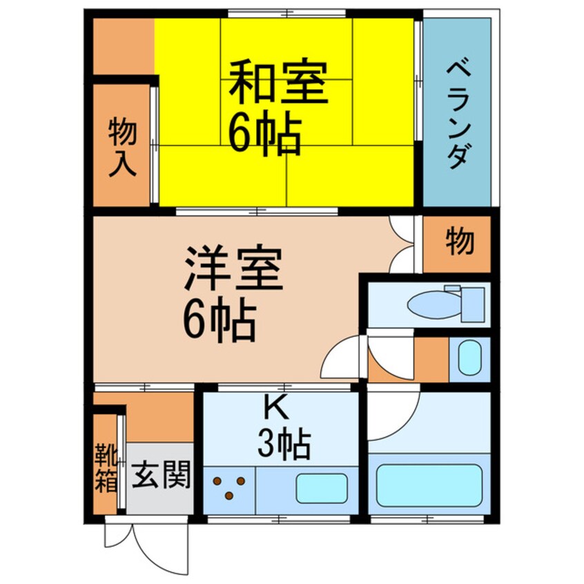 間取図 三好ビル