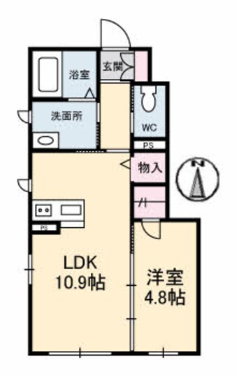 間取図 フォレスタ ディ パーチェ