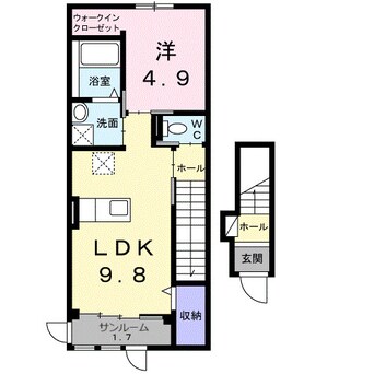 間取図 サニー・プレイス太田