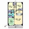ＳＱｕａｒｅ今里 3LDKの間取り