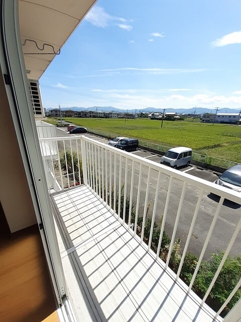 バルコニー アメニティハイツカワシマ　Ｃ