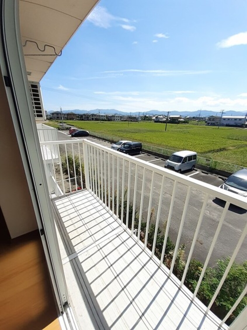 バルコニー アメニティハイツカワシマ　Ｃ