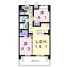 モア　ドリーム 2LDKの間取り