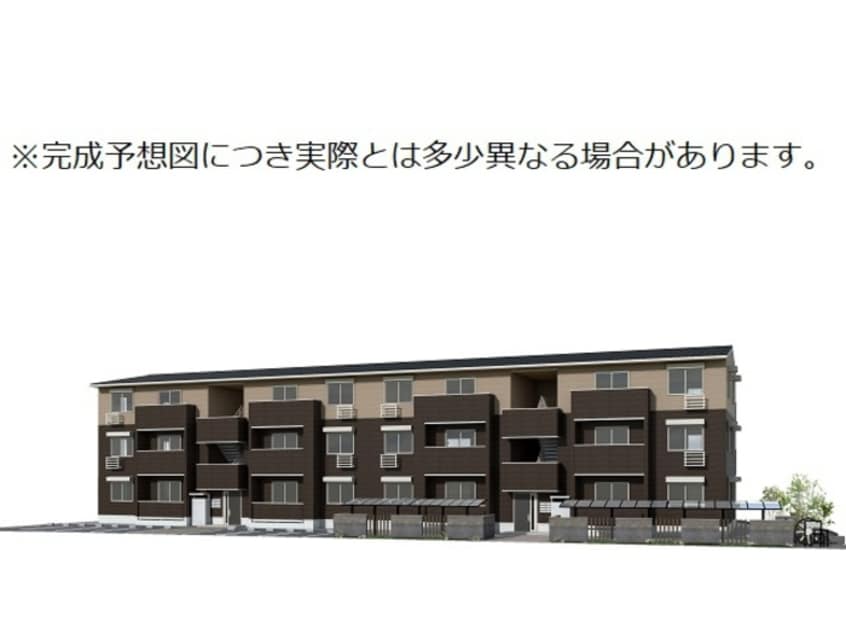 ※完成予想図につき、実物とは多少異なる場合があります。 J.リヴェール高松西宝町 A棟