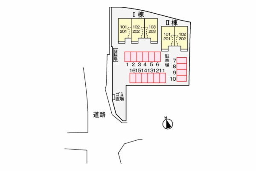 駐車場 カーザ・フェリース　Ⅰ