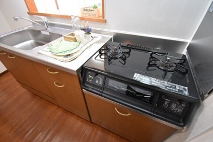 ガスコンロ ウィルコート･伏石 C棟