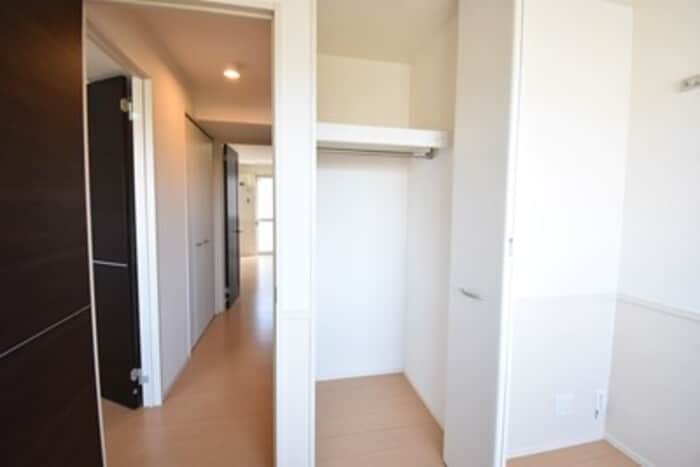 クローゼット（北西洋室） ウエストヴィレッジⅡ Ａ棟