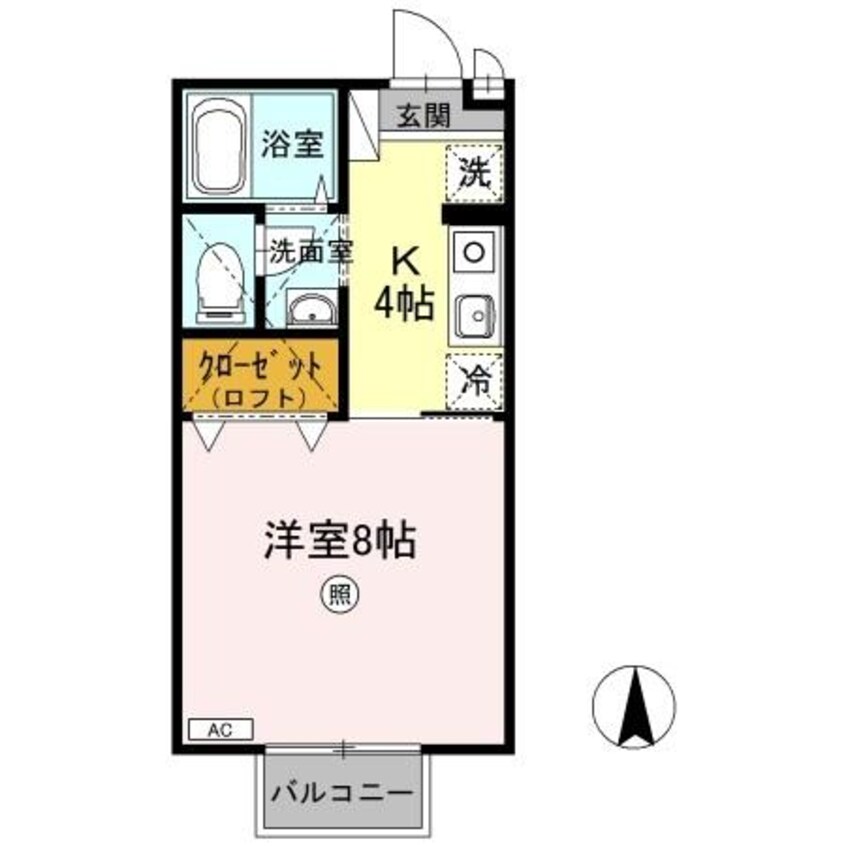 間取図 コンフォート玉名