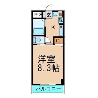 間取図 泉川マンション