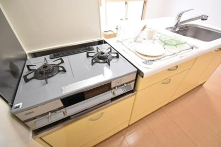 ガスコンロ セジュール六条 A棟