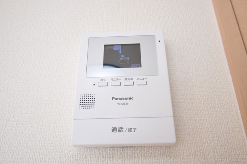 モニタ付インターホン ブルー フォーレ D棟