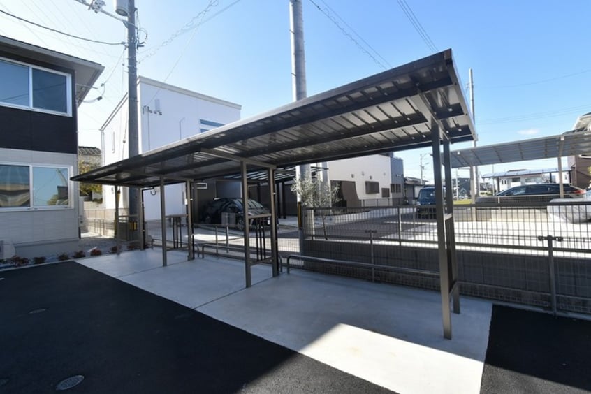 駐輪場 プランドール 太田 A棟