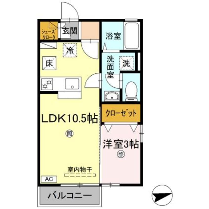 間取図 ベルタ松縄