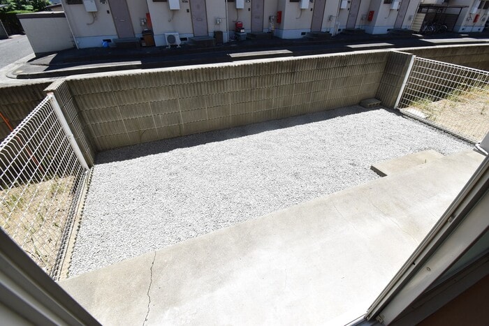 専用庭 ペアシティ屋島 B棟