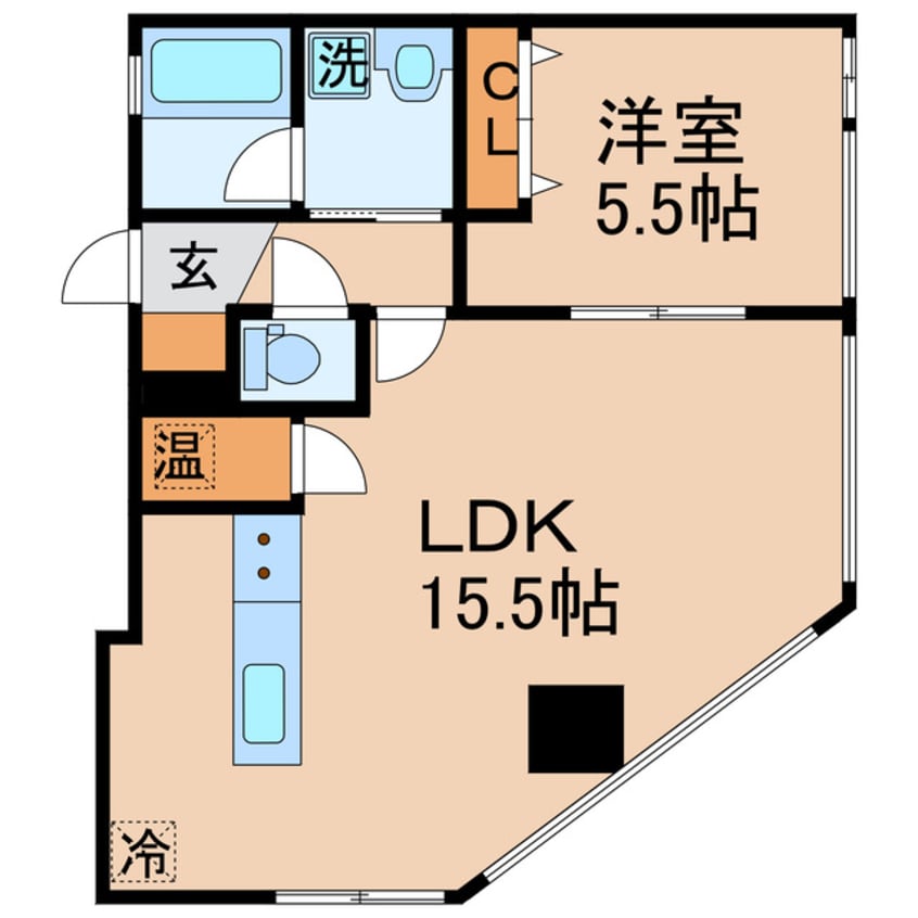 間取図 南海常磐ビル