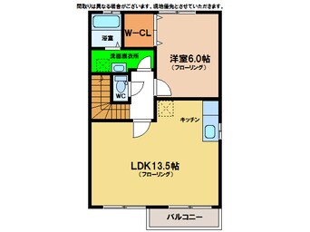 間取図 エスベランサハイツⅠ・Ⅱ