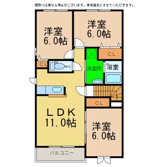 間取図 セレブリティＢ