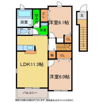 間取図 ルミエール住吉