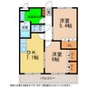 エル・アール 2DKの間取り