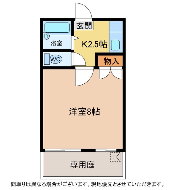 間取り図 ヴィラ北浜