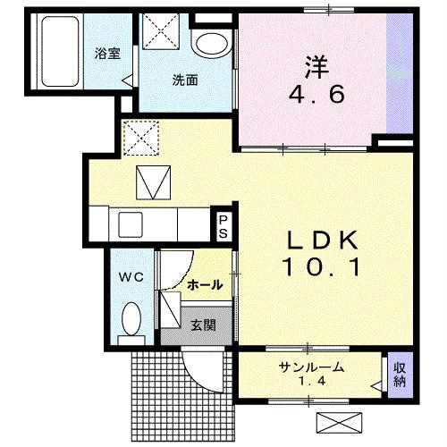 間取り図 ピアチェーレ