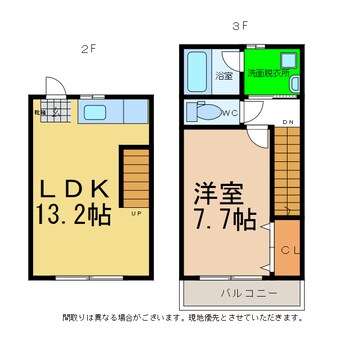 間取図 クレスト新浜