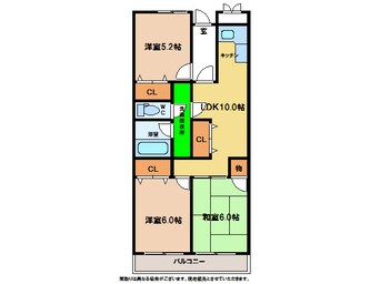 間取図 エスポアール石橋