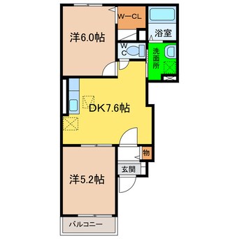 間取図 サニーブライトＢ