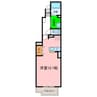 シャイニング 1Rの間取り
