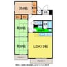 グランド・メゾン・エッチェル 3LDKの間取り