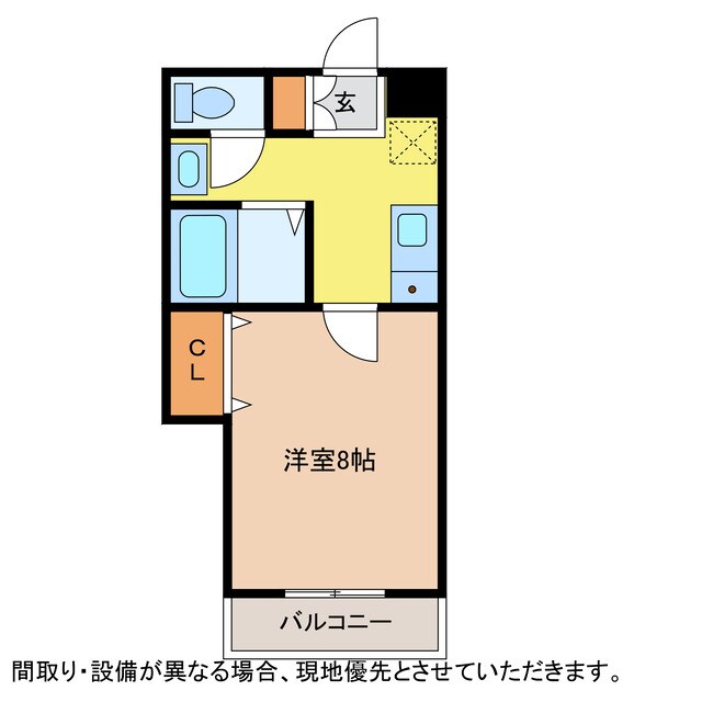 間取り図 ボヌール２１