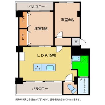 間取図 サニースクエア阿南