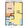 サンライフダックＡ 1LDKの間取り
