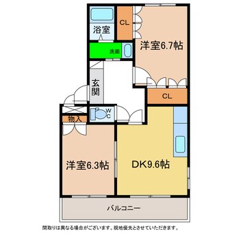 間取図 グレイスヴィラ