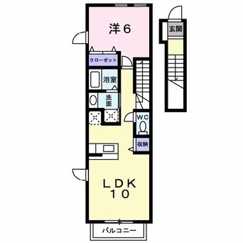 間取図 プリムヴェールＢ