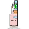 ミルト住吉Ⅰ 1Rの間取り
