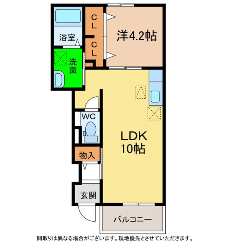 間取図 ミルト住吉Ⅱ