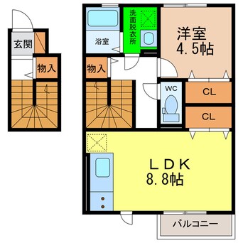 間取図 ベイ　クレスト