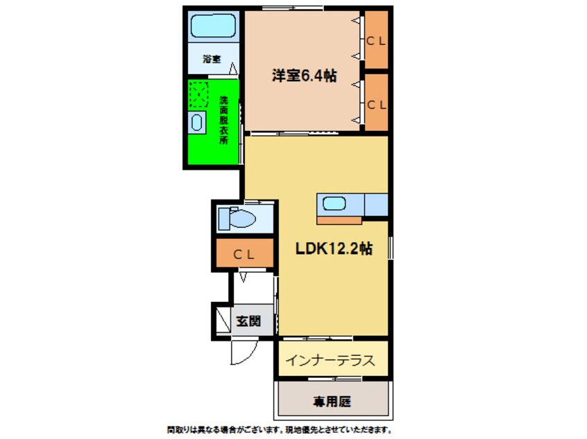 間取図 サニーコート