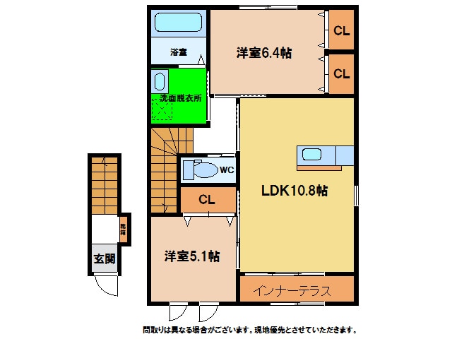 間取り図 サニーコート