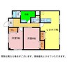 第２眉山マンション 2LDKの間取り