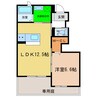 Ｈ＆C　ＣＲＥＣＩＡ　立花 1LDKの間取り