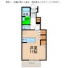 アヴニールシャンス富岡 1Rの間取り